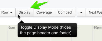 Display Mode button