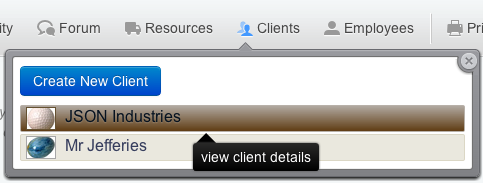 Client Records List