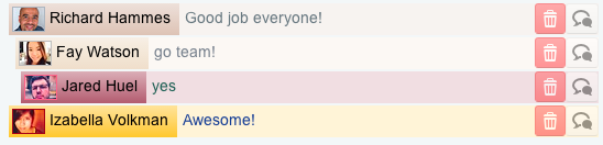 Memo Responses